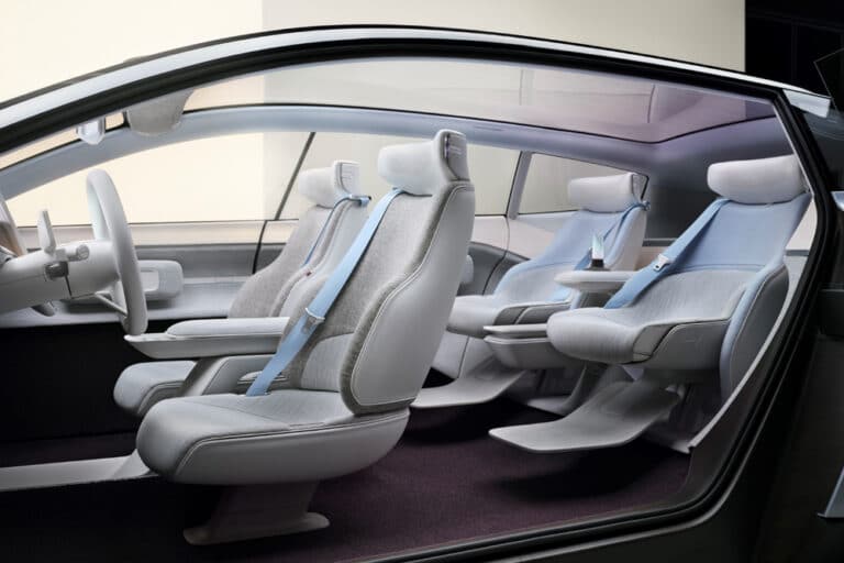 Volvo Concept Recharge, Interior seats