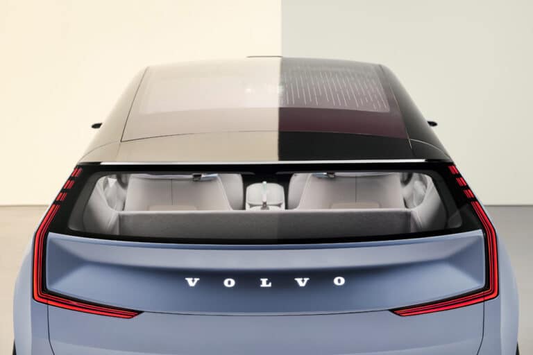 Volvo Concept Recharge, Exterior rear