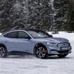 Essai Ford Mustang Mach-E sur glace