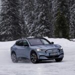 Essai Ford Mustang Mach-E sur glace