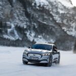 Essai Ford Mustang Mach-E sur glace