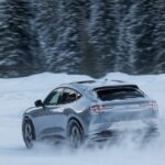 Essai Ford Mustang Mach-E sur glace