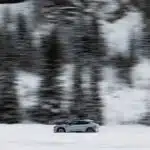 Essai Ford Mustang Mach-E sur glace