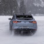 Essai Ford Mustang Mach-E sur glace
