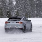 Essai Ford Mustang Mach-E sur glace