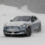 Essai Ford Mustang Mach-E sur glace
