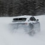 Essai Ford Mustang Mach-E sur glace