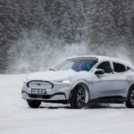 Essai Ford Mustang Mach-E sur glace
