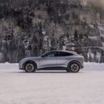 Essai Ford Mustang Mach-E sur glace