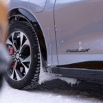 Essai Ford Mustang Mach-E sur glace
