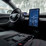 Essai Ford Mustang Mach-E sur glace