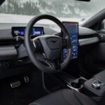 Essai Ford Mustang Mach-E sur glace