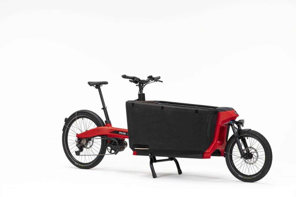 Vélo cargo DOUZE Cycles x La mobilité Toyota