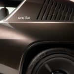 Renault R17 electric restomod x Ora Ïto